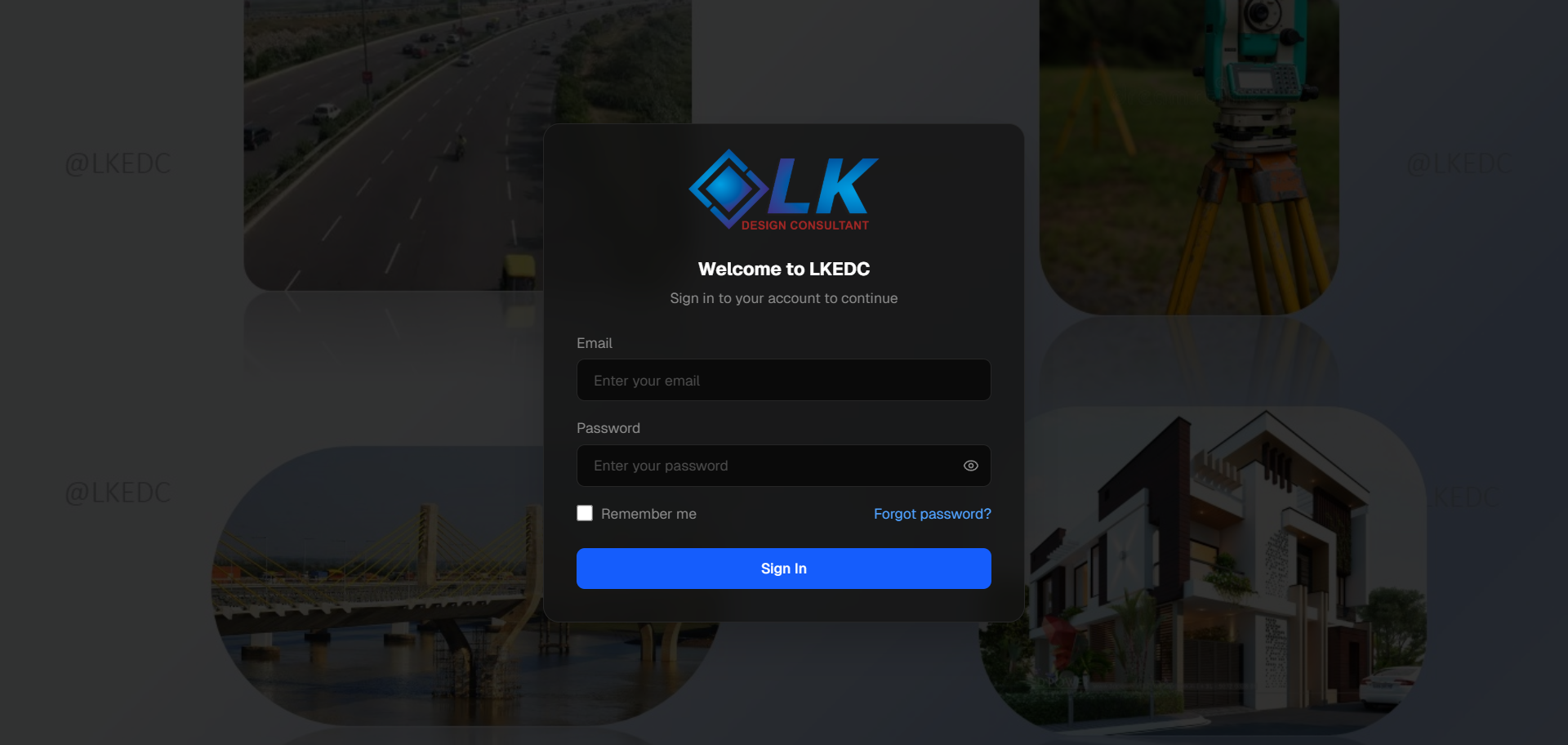 LKEDC Portal screenshot 1